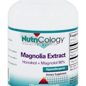 Extrato de Magnólia 200 mg. - Cápsulas vegetarianas 120 Nutricology