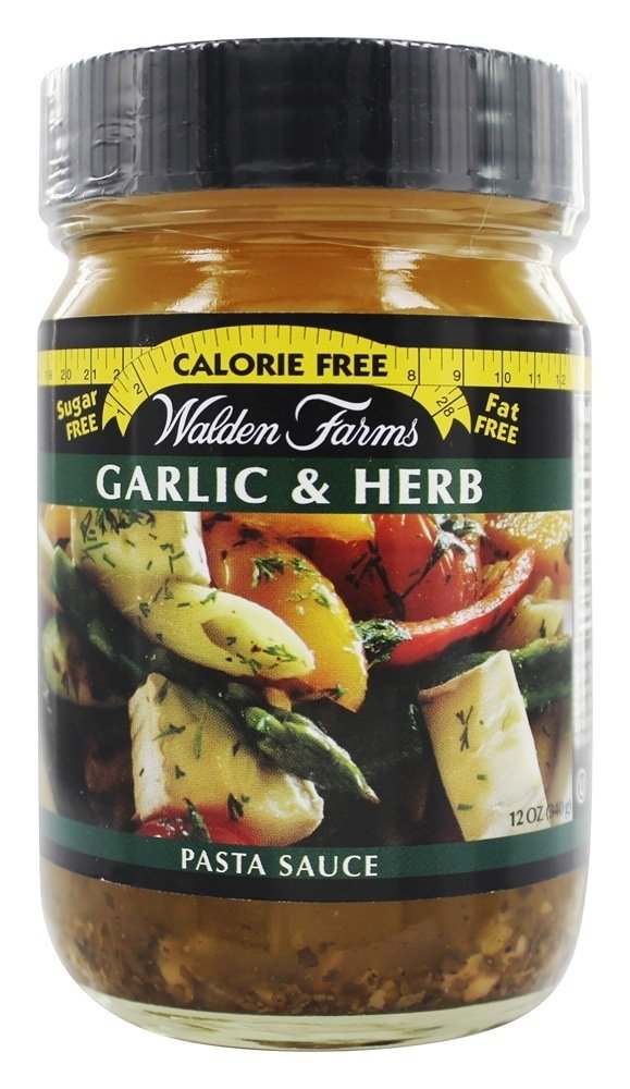 Caloria Livre Macarrão Molho Alho & Erva - 12 oz. Walden Farms