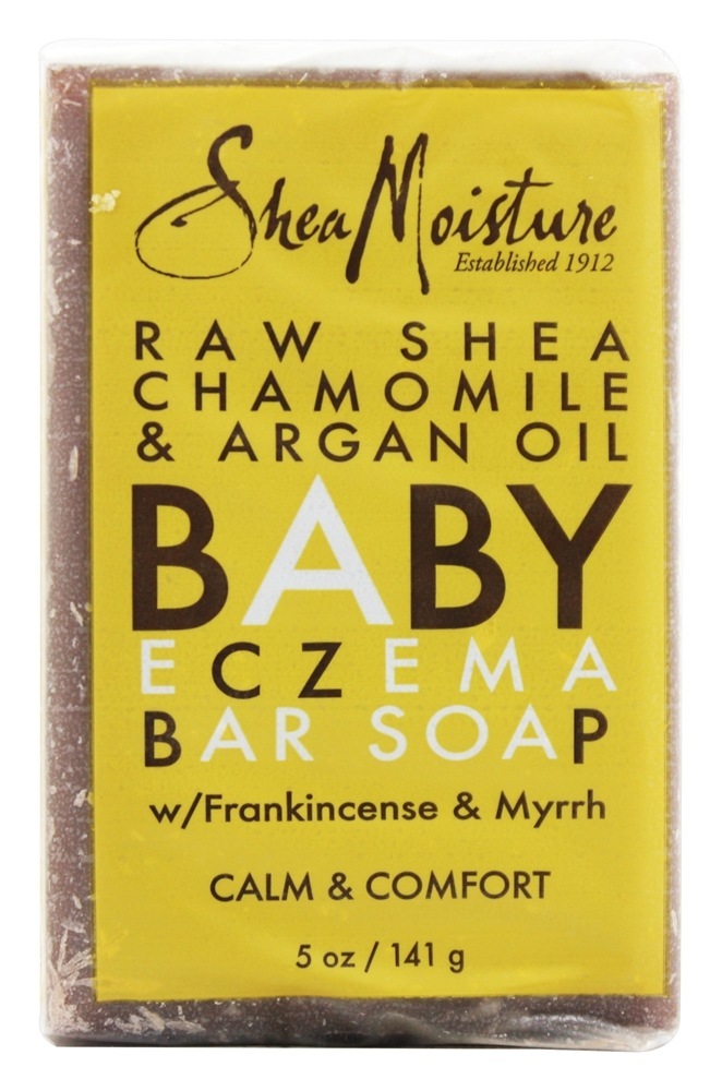 Óleo de karité cru, camomila e eczema de bebê Sabonete em barra com Frankincense & Myrrh - 5 oz. Shea Moisture