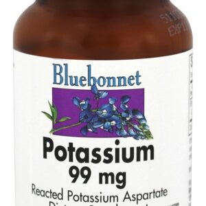 Comprar potássio 99 mg. - 90 vcap (s) bluebonnet nutrition preço no brasil potássio vitaminas e minerais suplemento importado loja 111 online promoção -