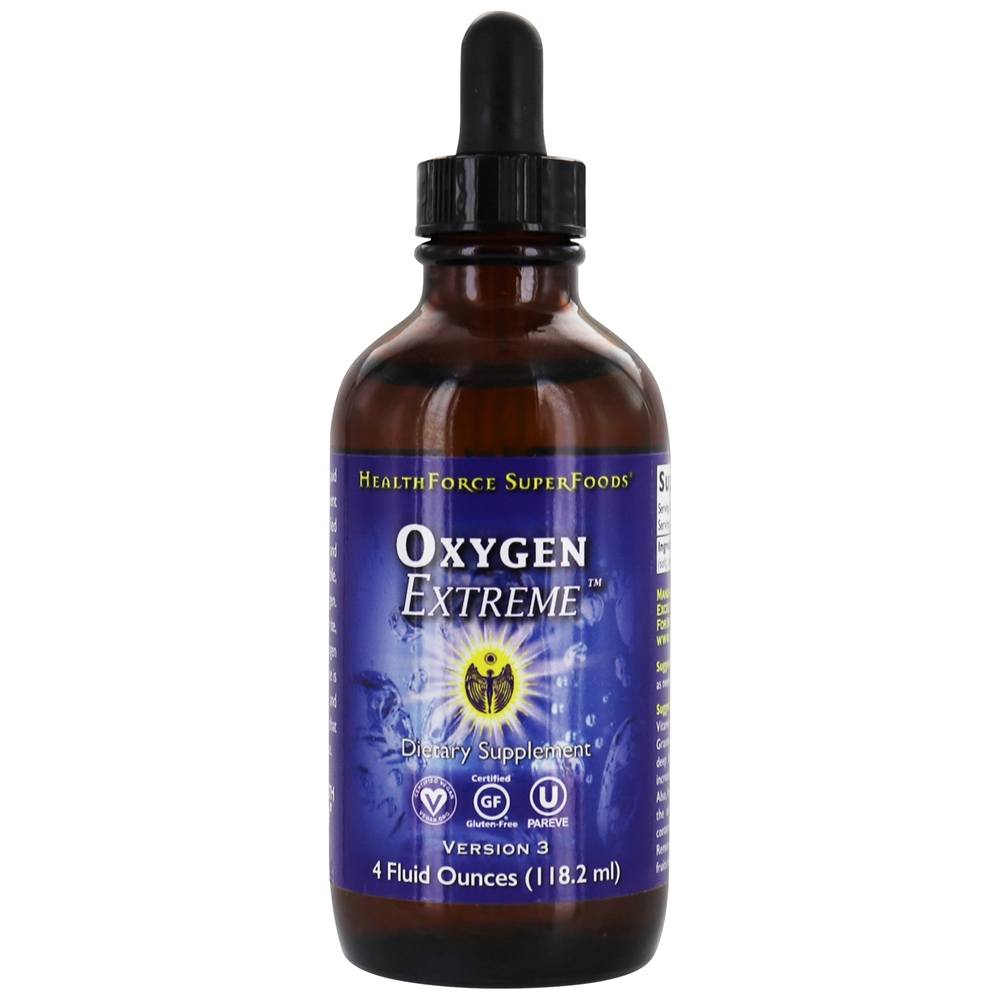 Versão extrema de oxigênio 3 - 4 fl. oz. HealthForce Superfoods