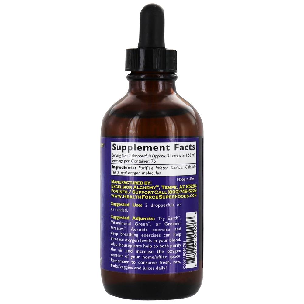 Versão extrema de oxigênio 3 - 4 fl. oz. HealthForce Superfoods - Imagem 2