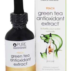 Comprar pêssego antioxidante extrato de chá verde - 2 fl. Oz. Pure inventions preço no brasil chás e café concentrados líquidos suplemento importado loja 9 online promoção -