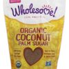 Comprar açúcar de palma de coco orgânico - 1 lb. Wholesome! Preço no brasil alimentos & lanches tahine suplemento importado loja 9 online promoção -