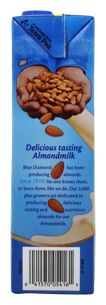 Amêndoa Breeze Amêndoa Leite Baunilha Não Adocicada - 32 fl. oz. Blue Diamond Growers - Imagem 4