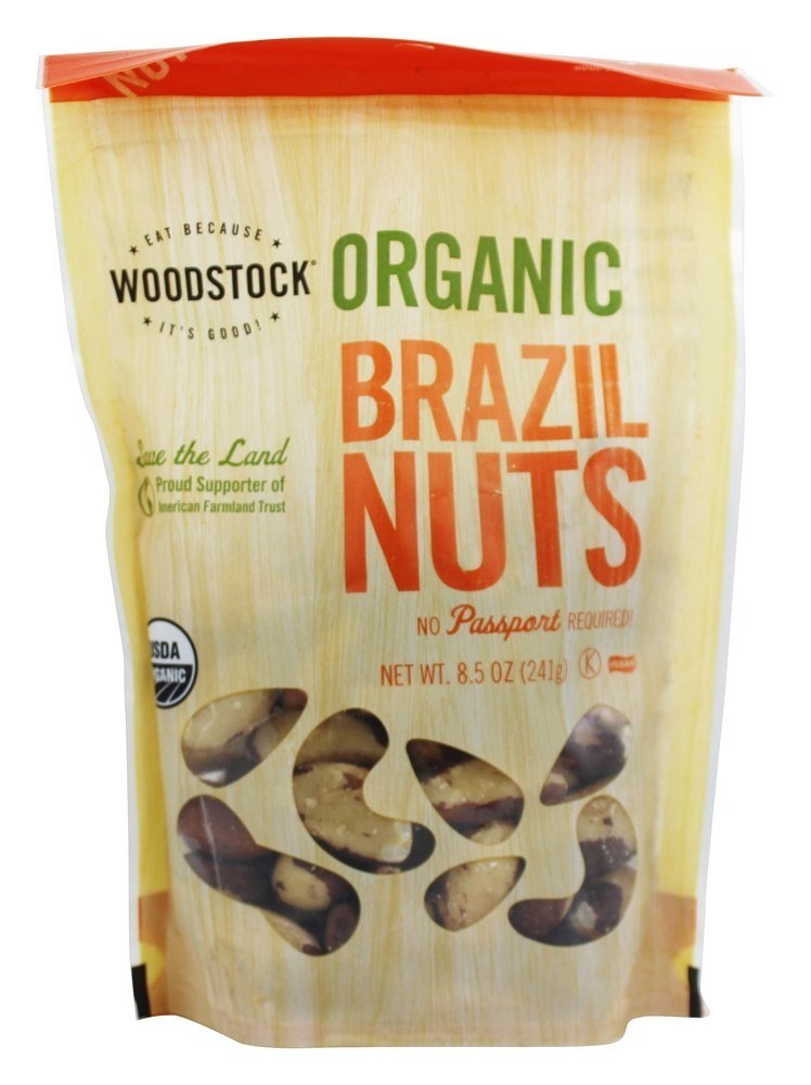 Nozes brasileiras orgânicas - 8.5 oz. Woodstock Farms