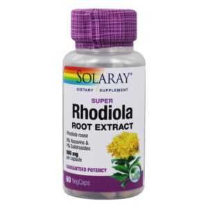 Comprar extrato de super rhodiola 500 mg. - cápsulas vegetarianas 60 solaray preço no brasil ervas rhodiola suplemento importado loja 25 online promoção -
