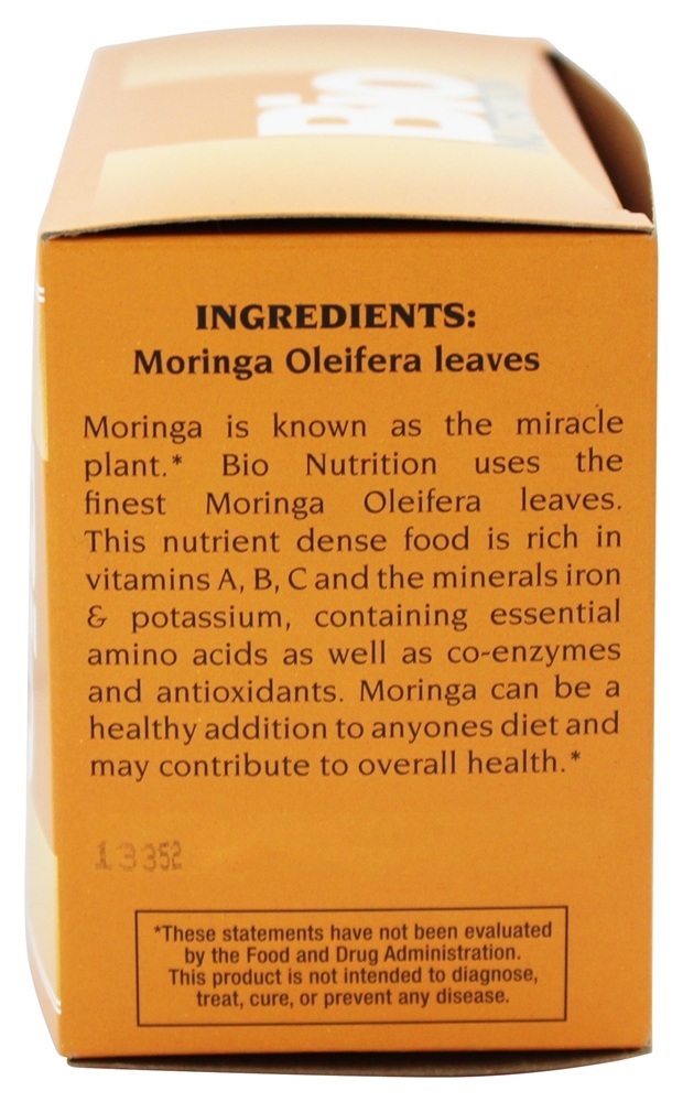 Chá De Moringa Sem Sabor - 30 Saquinhos de Chá Bio Nutrition - Imagem 3