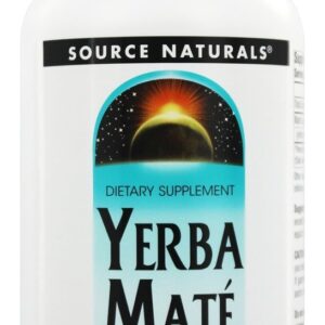 Extrato Padronizado de Erva-Mate 600 mg. - 180 Tablets Source Naturals