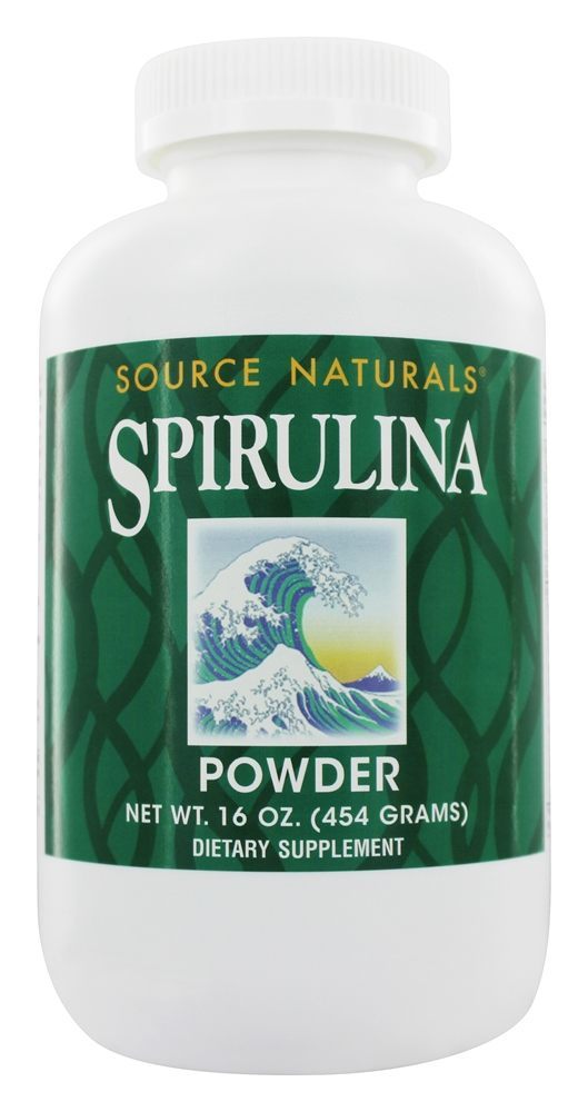 Spirulina Em Pó - 16 oz. Source Naturals