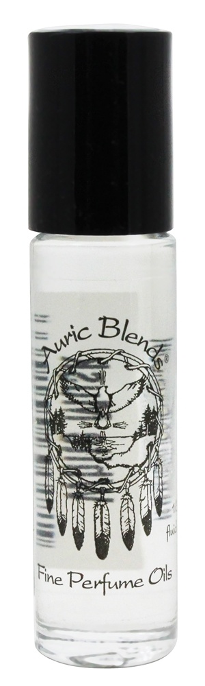 Rolo De Óleo Fino Perfume Em Musk Branco - 0.33 fl. oz. Auric Blends