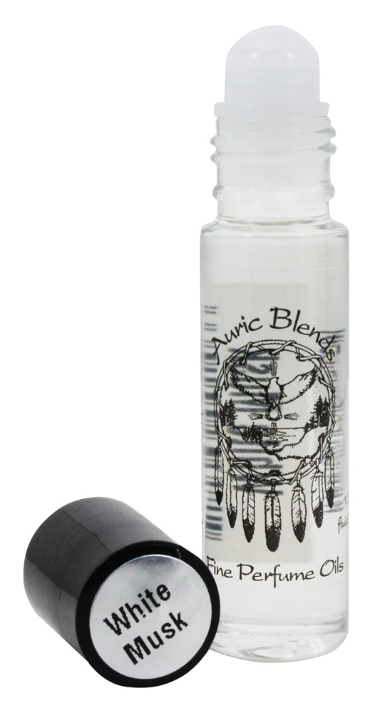 Rolo De Óleo Fino Perfume Em Musk Branco - 0.33 fl. oz. Auric Blends - Imagem 2