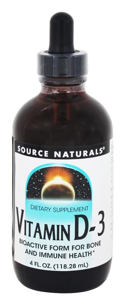 Vitamina D3 Líquido 2000 UI - 4 fl. oz. Source Naturals