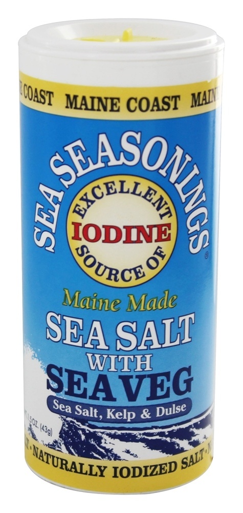 Mar Temperos Orgânico Mar Sal com Mar Veg - 1.5 oz. Maine Coast Sea Vegetables