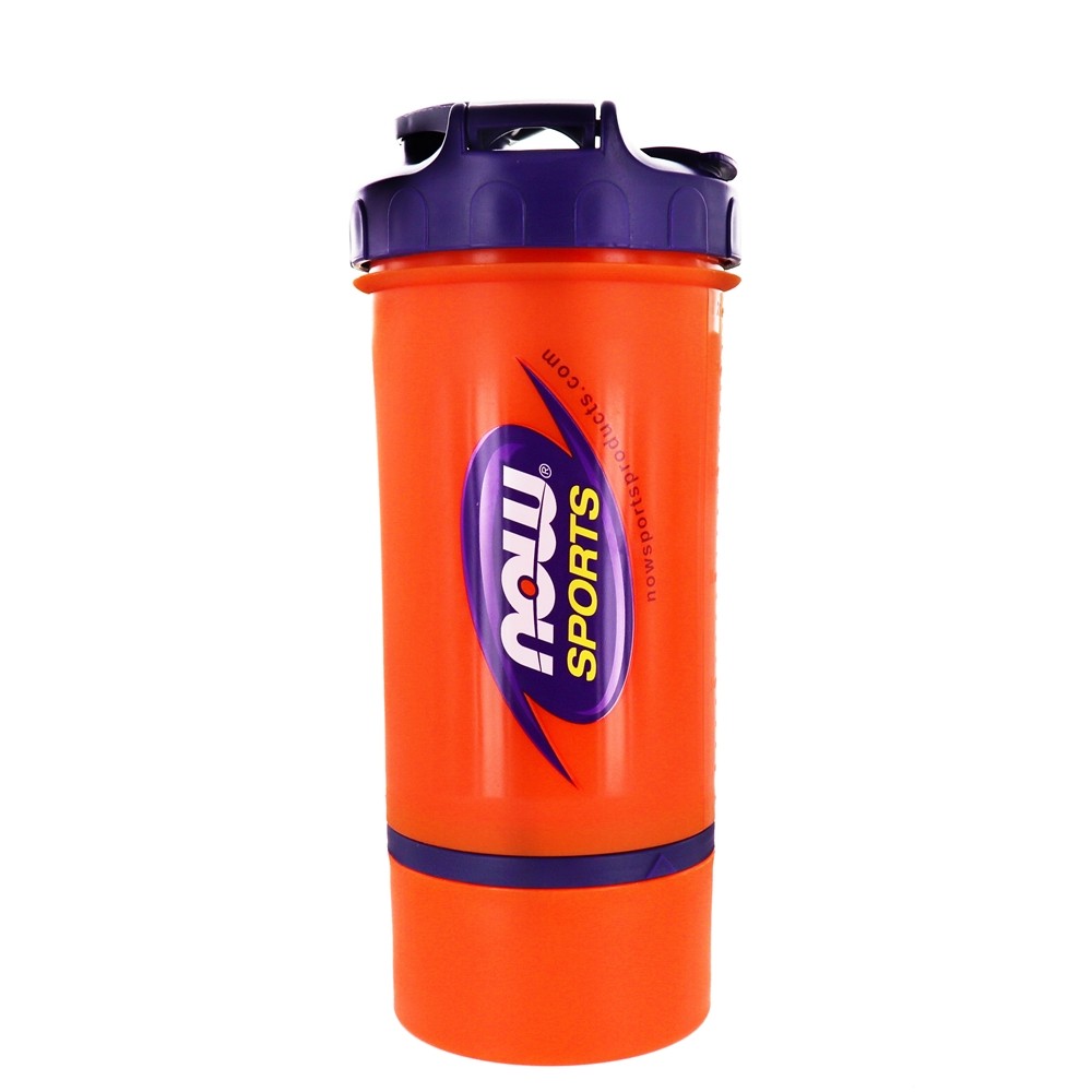 Garrafa Shaker Desportiva 3 em 1 - 25 oz. NOW Foods