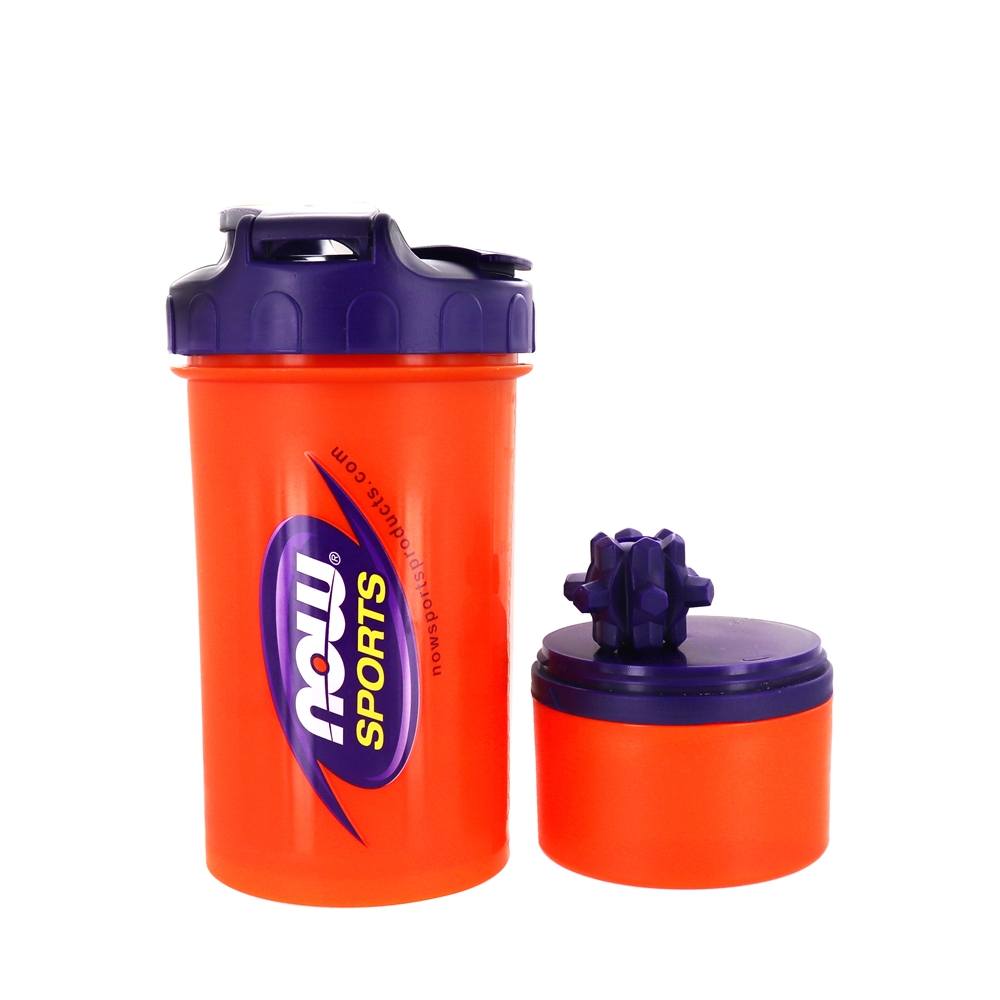 Garrafa Shaker Desportiva 3 em 1 - 25 oz. NOW Foods - Imagem 2
