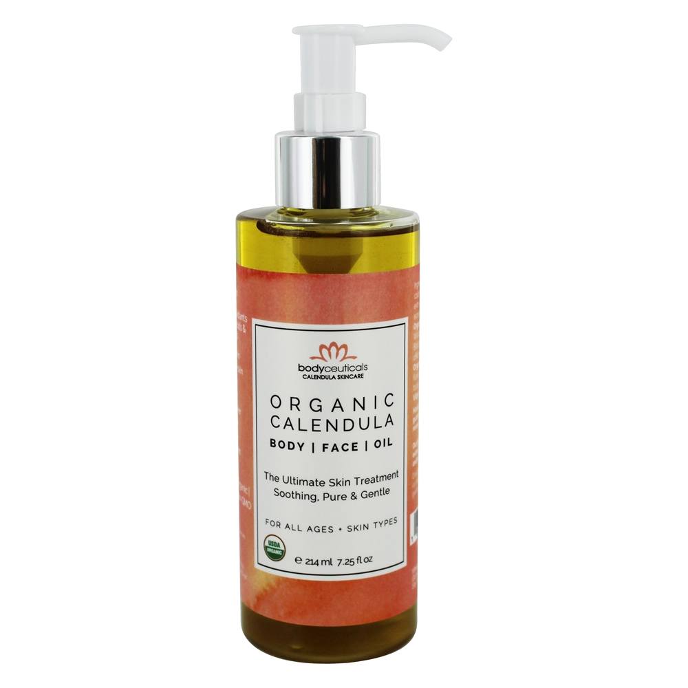 Corpo orgânico de calêndula e óleo facial - 7.25 fl. oz. Bodyceuticals