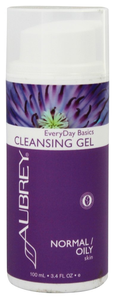 EveryDay Basics Gel de limpeza para pele normal / oleosa - 3.4 fl. oz. Aubrey Organics