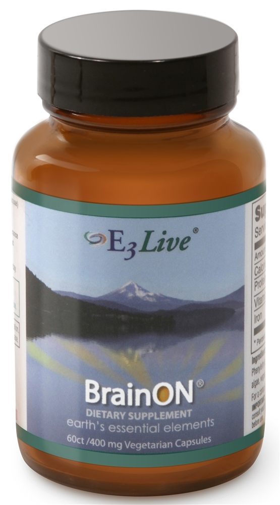 BrainON 400 mg. - Cápsulas vegetarianas 60 E3Live