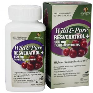 Comprar wild & pure resveratrol 500 mg. (trans) - cápsulas vegetarianas 60 genceutic naturals preço no brasil resveratrol suplementos nutricionais suplemento importado loja 47 online promoção -
