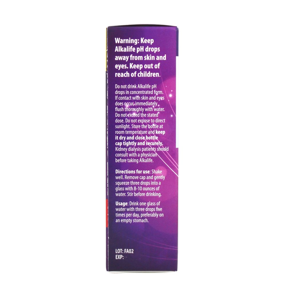 pH Booster Drops - 1.25 oz. Alkalife - Imagem 2