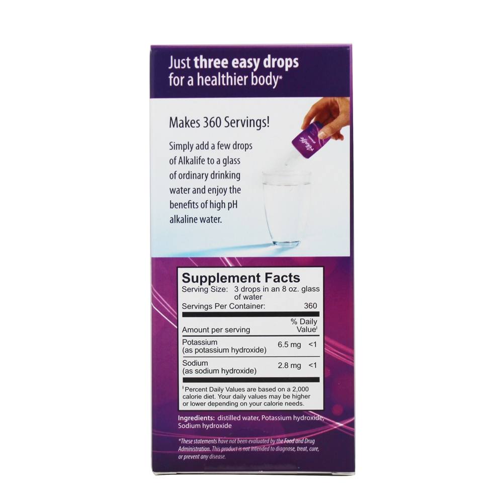 pH Booster Drops - 1.25 oz. Alkalife - Imagem 3