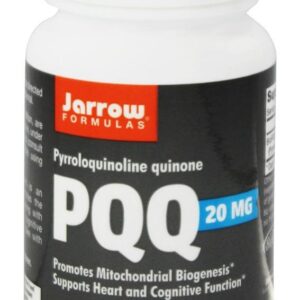 PQQ Pirroloquinolina Quinona para a Saúde Cardíaca e Cognitiva 20 mg. - Cápsulas 30 Jarrow Formulas