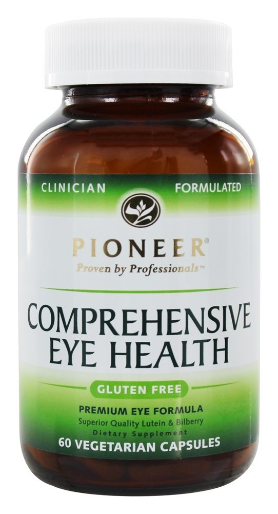 Saúde abrangente dos olhos - Cápsulas vegetarianas 60 Pioneer