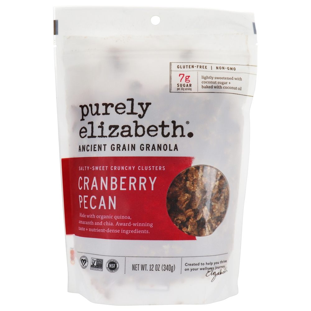 Antigo Grão Granola Cereal Oxicoco Noz-pecã - 12 oz. Purely Elizabeth