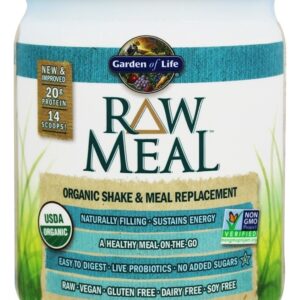 CRU Refeição Orgânico Tremer & Refeição Substituição Original - 16 oz. Garden of Life