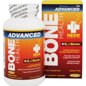 Bone Health Plus D3 & K2 Para Ossos Saudáveis - Cápsulas vegetarianas 120 Membrell