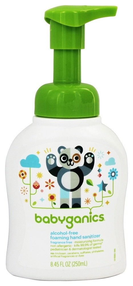 Mão Sanitizer Espuma Livre de Álcool Sem Fragrância - 8.45 fl. oz. Ba