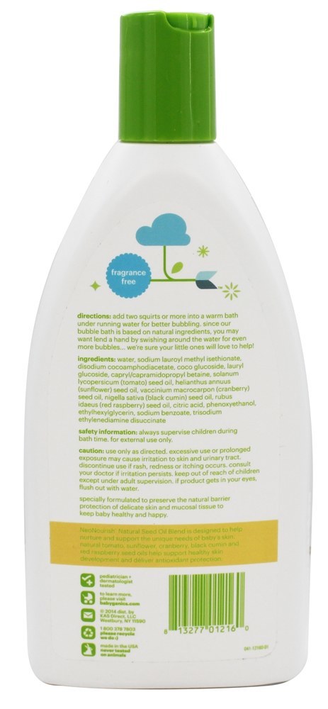 Banho de espuma sem perfume - 20 fl. oz. Ba - Imagem 2