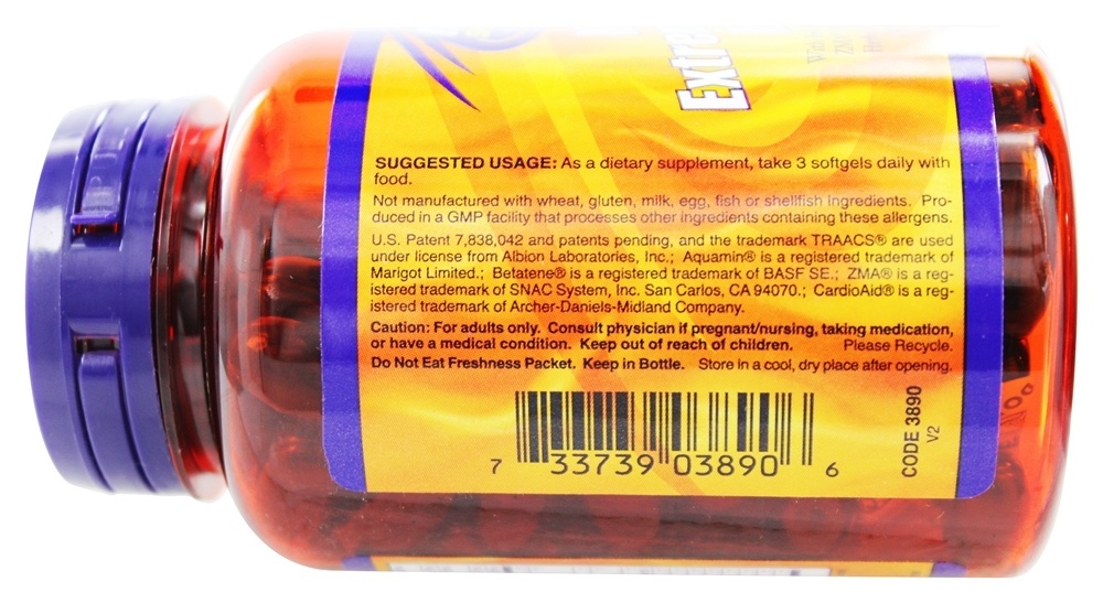 NOW Sports Saúde Masculina Active Sports Multi - 90 Softgels NOW Foods - Imagem 4