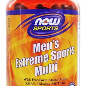NOW Sports Masculino Esportes Ativos Multi - 180 Softgels NOW Foods