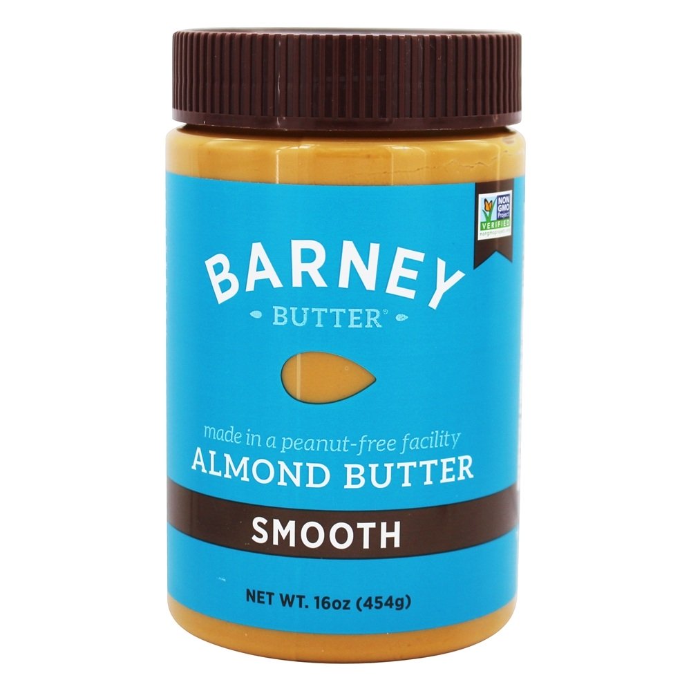 Toda a manteiga de amêndoa natural suave - 16 oz. Barney Butter