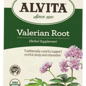 Comprar chá orgânico de raiz de valeriana - 24 saquinhos de chá alvita preço no brasil chás e café chás noturnos suplemento importado loja 19 online promoção -