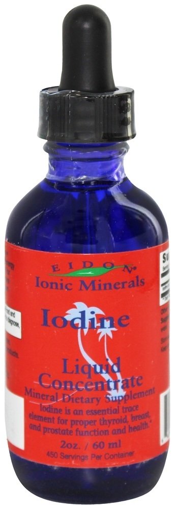 Concentrado Líquido de Iodo - 2 oz. Eidon Ionic Minerals