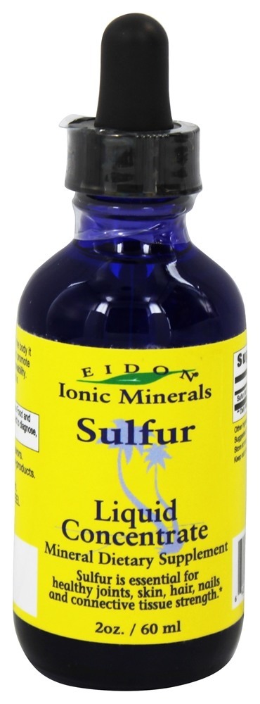 Concentrado Líquido de Enxofre - 2 oz. Eidon Ionic Minerals