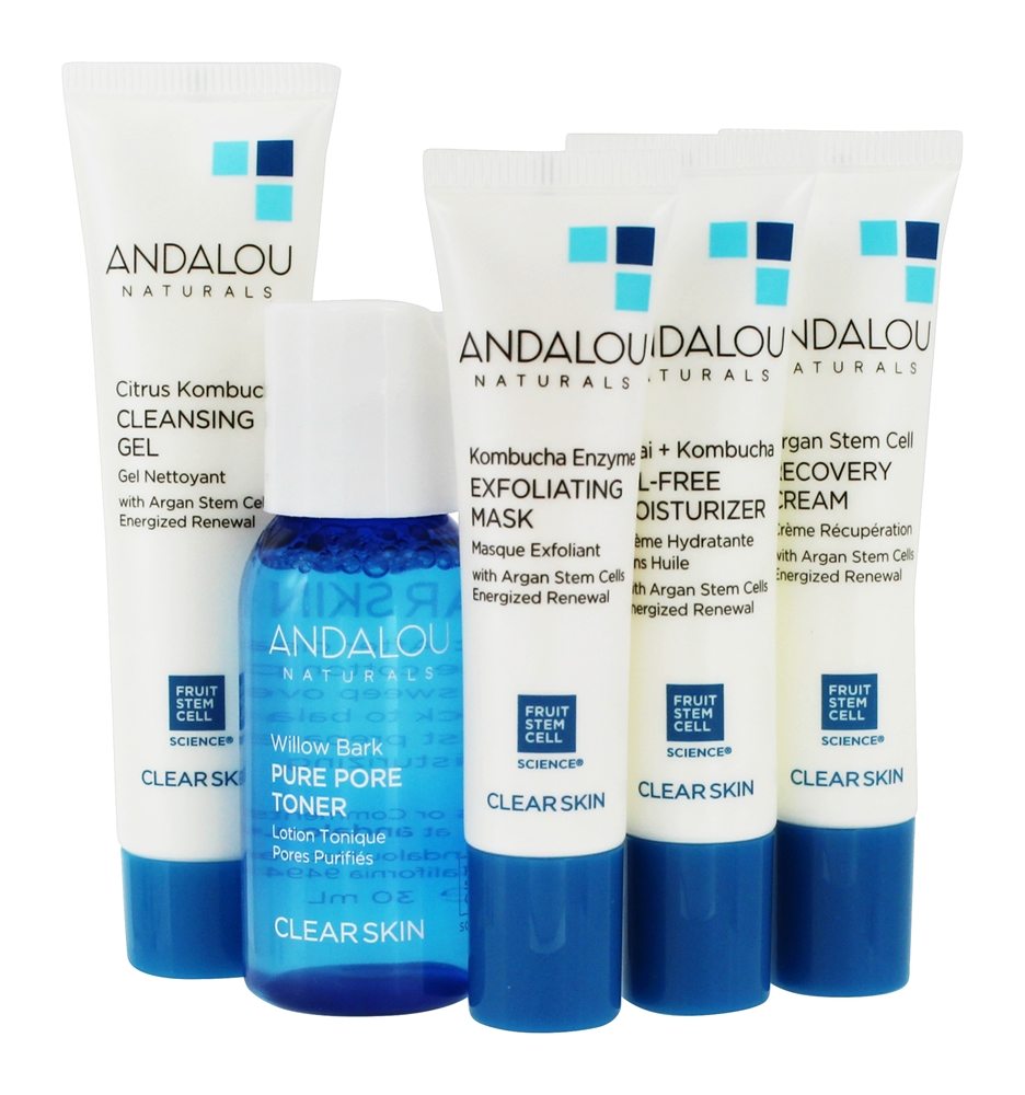 Kit de primeiros passos para pele clara - 5 Peça (s) Andalou Naturals - Imagem 2
