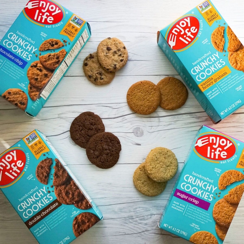 Pedaços de chocolate crocantes de chocolate com alergia sem glúten - 6.3 oz. Enjoy Life Foods - Imagem 6