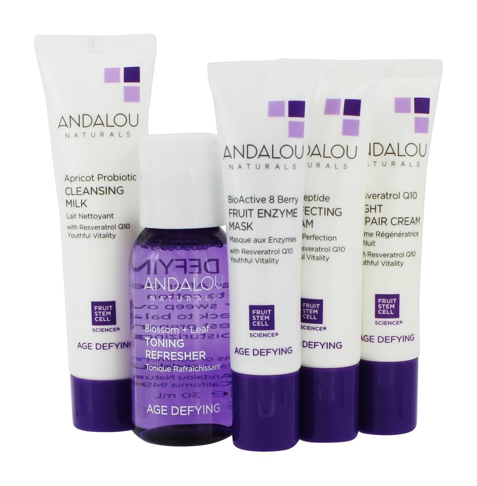 Kit de iniciação para cuidados com a pele - 5 Peça (s) Andalou Naturals - Imagem 2