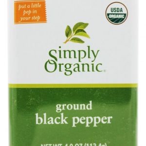 Comprar pimenta preta da terra - 4 oz. Simply organic preço no brasil alimentos & lanches temperos e especiarias suplemento importado loja 19 online promoção -