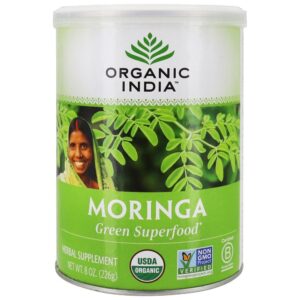Comprar folha de moringa em pó nutrição essencial - 8 oz. Organic india preço no brasil moringa oleifera suplementos nutricionais suplemento importado loja 29 online promoção -