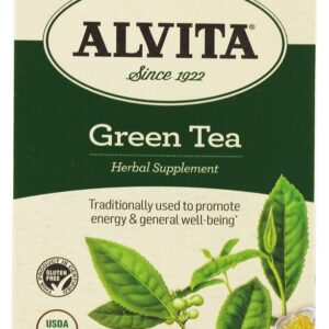 Comprar chá verde orgânico - 24 saquinhos de chá alvita preço no brasil chás e café chás verdes suplemento importado loja 3 online promoção -