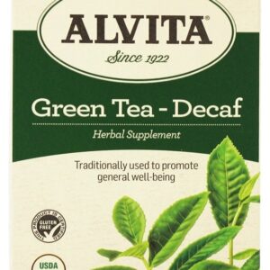 Comprar decaf orgânico de chá verde - 24 saquinhos de chá alvita preço no brasil chás e café chás verdes suplemento importado loja 87 online promoção -