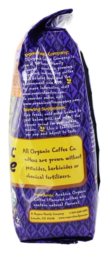 Torrado Francês de Café Moído - 12 oz. Organic Coffee Company - Imagem 2