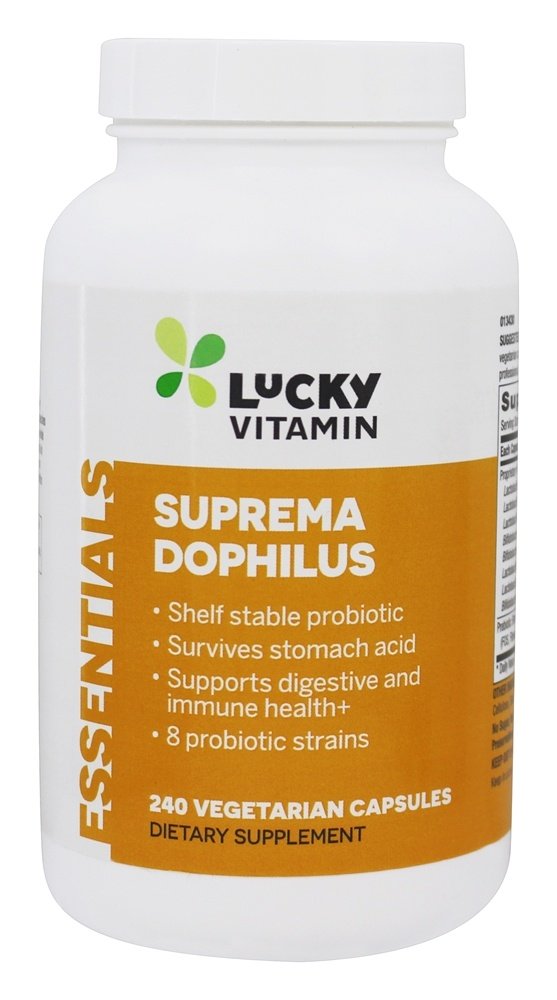 Probiótico Suprema Dophilus - Cápsulas vegetarianas 240 LuckyVitamin