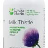 Comprar extrato de cardo de leite 175 mg. - cápsulas 240 luckyherbs preço no brasil ervas valeriana suplemento importado loja 9 online promoção -