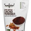 Comprar cacau em pó de cacau orgânico cru 454 g. - 1 lb. Sunfood superfoods preço no brasil alimentos & lanches cacau suplemento importado loja 1 online promoção -